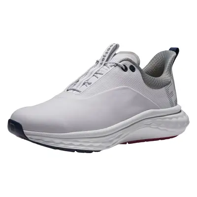 Footjoy Quantum White/Blue/Pink Chaussures de golf pour hommes