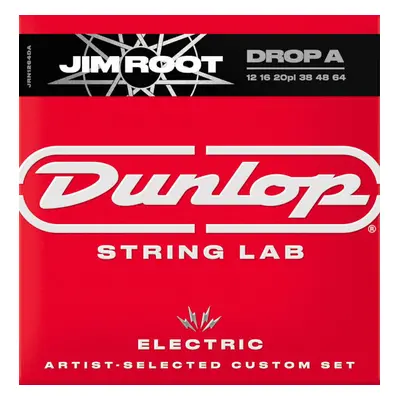 Dunlop JRN1264DA String Lab Jim Root Drop A Cordes pour guitares électriques