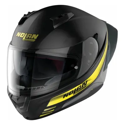 Nolan N60-6 Sport Outset Flat Black Yellow Casque