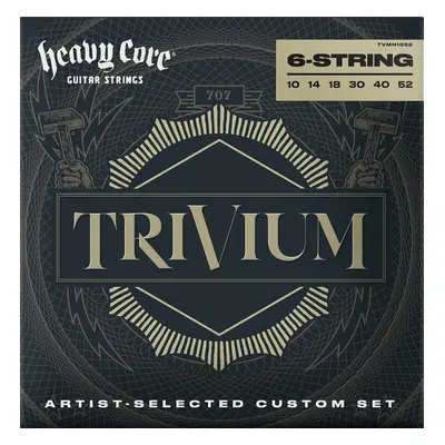 Dunlop TVMN1052 String Lab Trivium Cordes pour guitares électriques