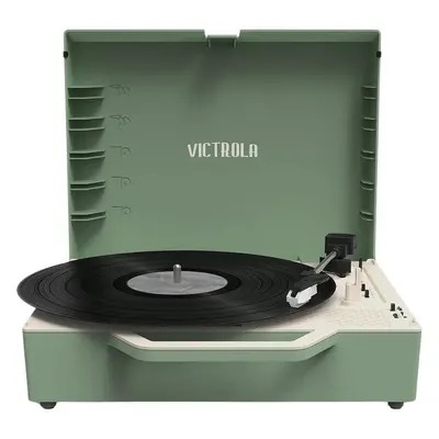 Victrola VSC-725SB Re-Spin Green Tourne-disque portable