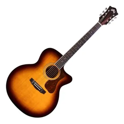 Guild F-250CE Antique Sunburst Guitare Jumbo acoustique-électrique