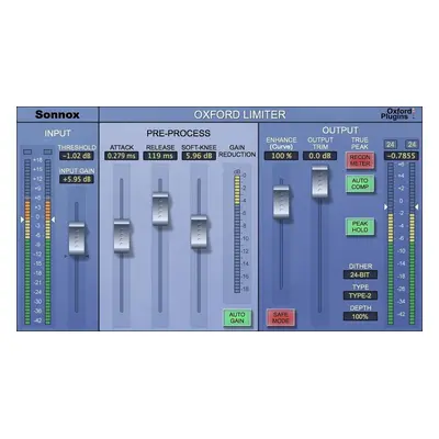 Sonnox Oxford Limiter (Native) (Produit numérique)