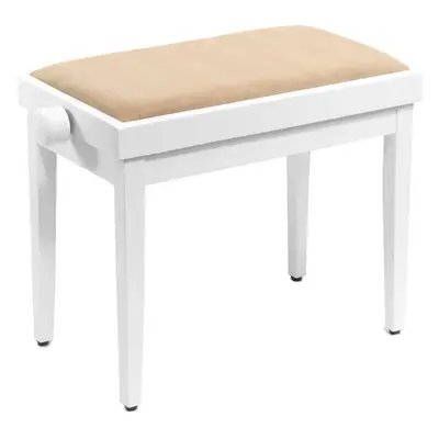 Pianonova SG Tabouret de piano en bois White