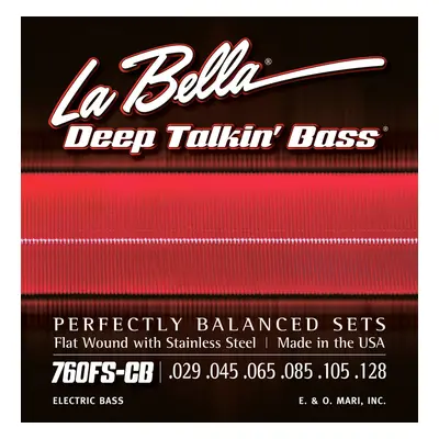 La Bella 760FS-CB Jeux de cordes basses