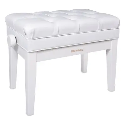 Roland RPB-500 Tabouret de piano en bois Polished White