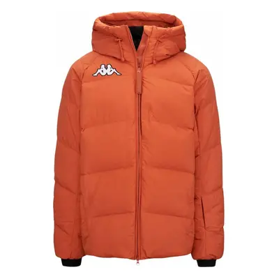 Kappa 6Cento Mens Jacket Orange Smutty/Black Veste de ski