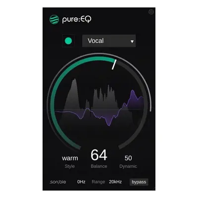 Sonible Sonible pure:EQ (Produit numérique)