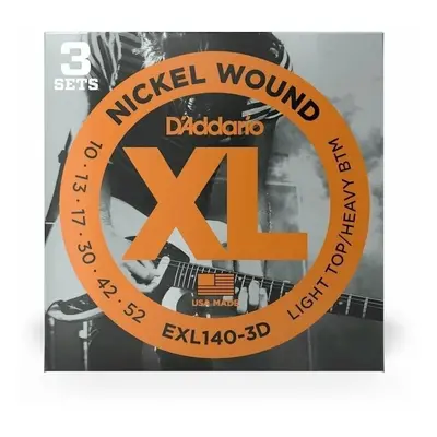 D'Addario EXL140-3D Cordes pour guitares électriques