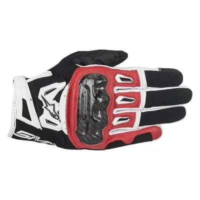 Alpinestars SMX-2 Air Carbon V2 Gloves Black/Red/White 2XL Gants de moto