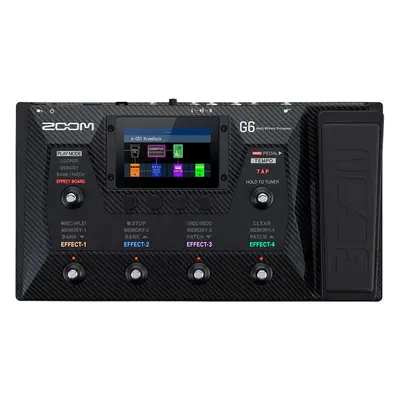 Zoom G6 Multi-effet guitare