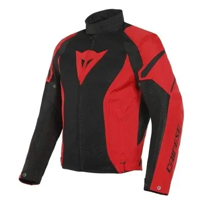 Dainese Air Crono Black/Lava Red Blouson textile