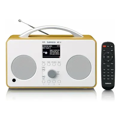 Lenco PIR-645WH White Radio Internet