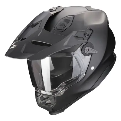 Scorpion ADF-9000 AIR SOLID Matt Pearl Black Casque