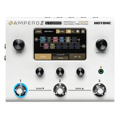 Hotone Ampero II Stomp Multi-effet guitare