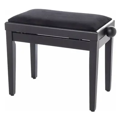 Bespeco SG Tabouret de piano en bois Black Satin