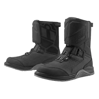 ICON - Motorcycle Gear Alcan WP CE Boots Black Bottes de moto