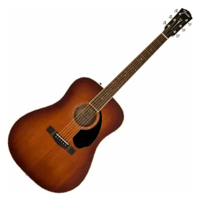 Fender PD-220E Dreadnought OV All MAH Aged Cognac Burst Guitare Dreadnought acoustique-électriqu