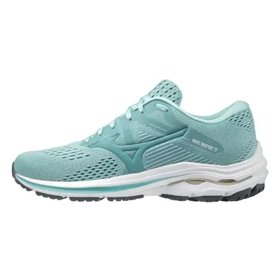 Mizuno Wave Inspire Eggshell Blue/Dusty Turquoise/Pastel Yellow Chaussures de course sur route