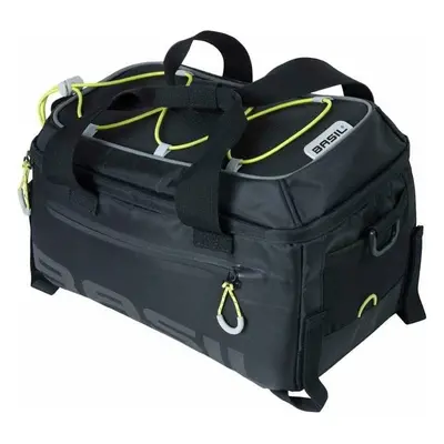 Basil Miles Trunk Sac de porte-bagages Black/Lime L