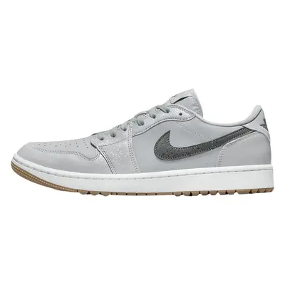 Nike Air Jordan Low G Wolf Grey/White/Gum Medium Brown/Iron Grey Chaussures de golf pour hommes