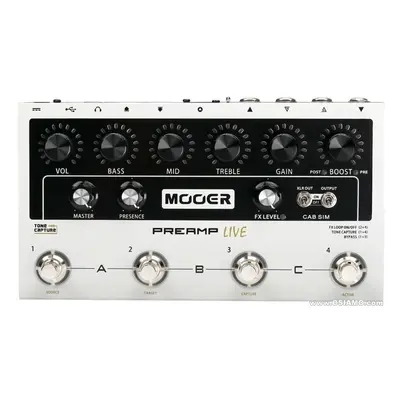 MOOER Preamp LIVE Ampli guitare