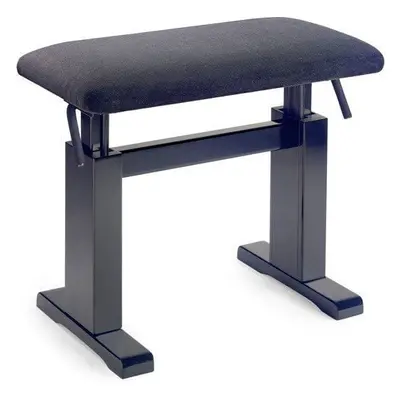 Stagg PBH BKM VBK Banc pour piano en métal Black Matt