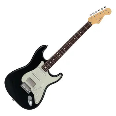 Fender MIJ Hybrid II Stratocaster HSS RW Black Guitare électrique