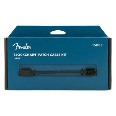 Fender Blockchain Patch Cable Kit LRG Angle - Angle Câble de patch