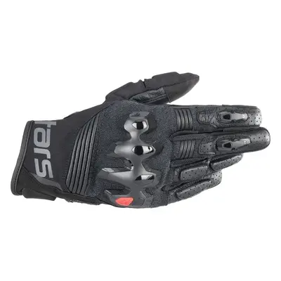 Alpinestars Halo Leather Gloves Black Gants de moto