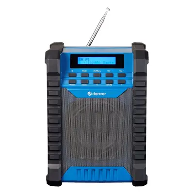 Denver WRD-60 Enceintes portable Blue