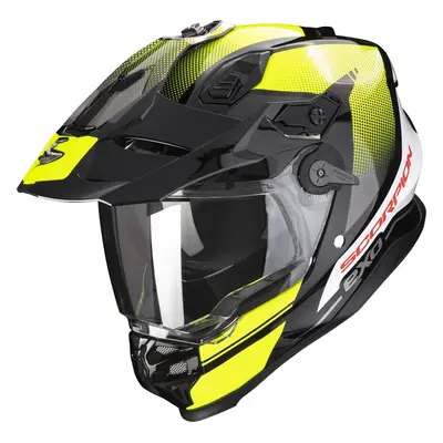 Scorpion ADF-9000 AIR TRAIL Black/Neon Yellow Casque