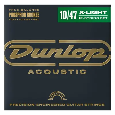 Dunlop DAP1047J Cordes de guitares acoustiques