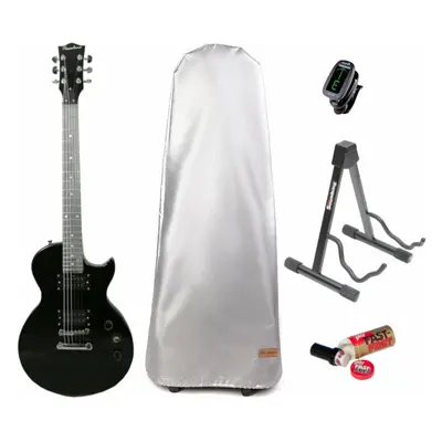 Pasadena LP-19 Black SET Black Guitare électrique