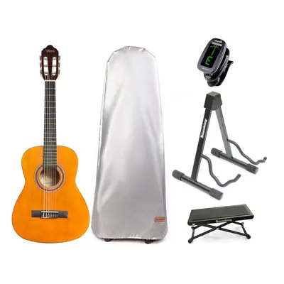 Valencia VC102K SET Natural Guitare classique taile pour enfant