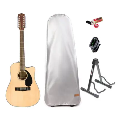 Fender CD-60SCE SET Natural Guitares acoustique-électrique cordes