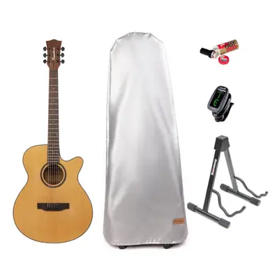 Pasadena SG01SZC SET Natural Guitare acoustique Jumbo