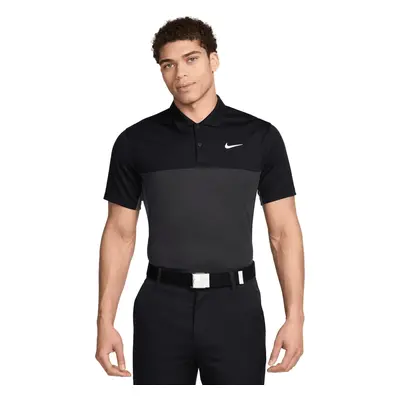 Nike Dri-Fit Victory+ Mens Black/Iron Grey/Dark Smoke Grey/White Chemise polo