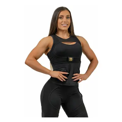 Nebbia Compression Top INTENSE Ultra Black/Gold Sous-vêtements de sport