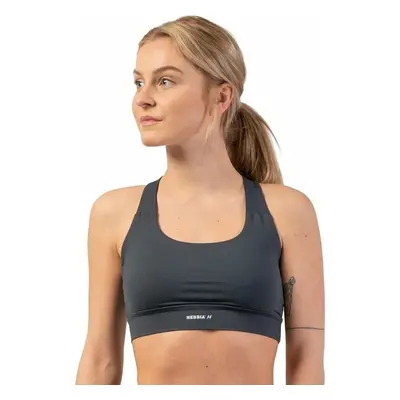 Nebbia Active Sports Bra Dark Grey Sous-vêtements de sport