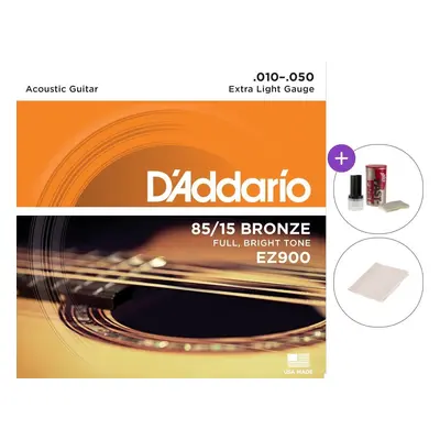 D'Addario EZ900 SET Cordes de guitares acoustiques