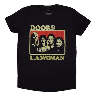 The Doors T-shirt LA Woman Unisex Black