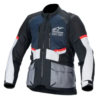 Alpinestars Andes Air Drystar Jacket Deep Blue/Black/Ice Gray Blouson textile