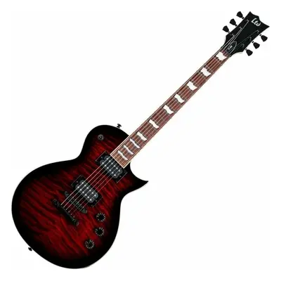 ESP LTD EC-256 QM See Thru Black Cherry Sunburst Guitare électrique