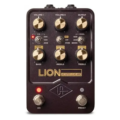 Universal Audio UAFX Lion ‘68 Super Lead Amp Pedal Ampli guitare