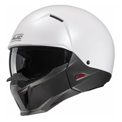 HJC i20 Solid Pearl White Casque