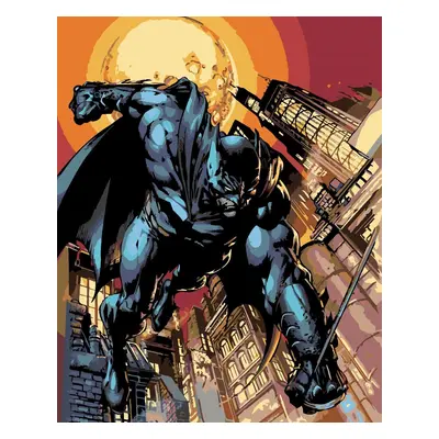 Zuty Peinture par numéros Batman et la grande lune