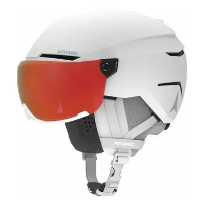 Atomic Savor Visor Photo White Heather Casque de ski