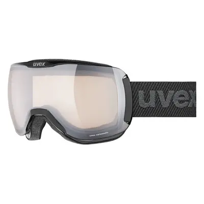 UVEX Downhill V Black/Variomatic Mirror Silver Masques de ski