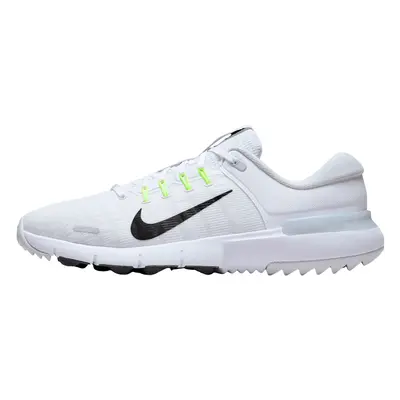 Nike Free Unisex White/Black/Pure Platinum/Wolf Grey Chaussures de golf pour hommes